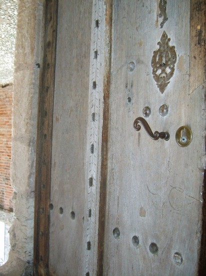 Détail de la porte