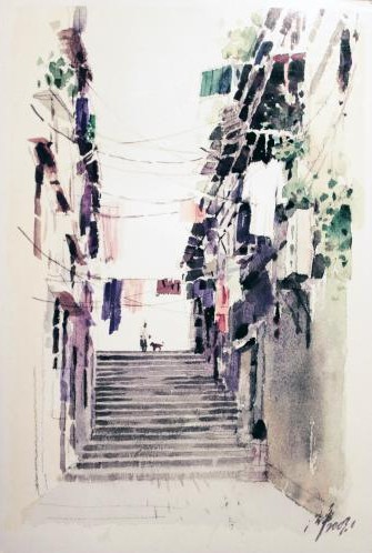 Shen Ping - Cobblestone Street