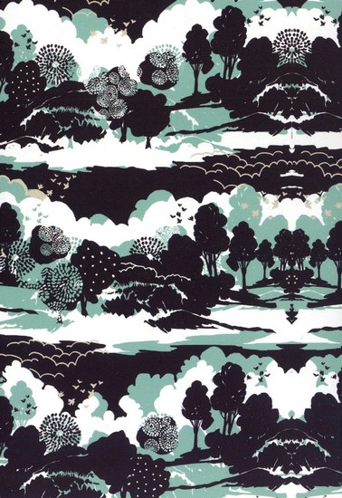 Graphic Landscape - motif dHelen Dealtry (2009)
