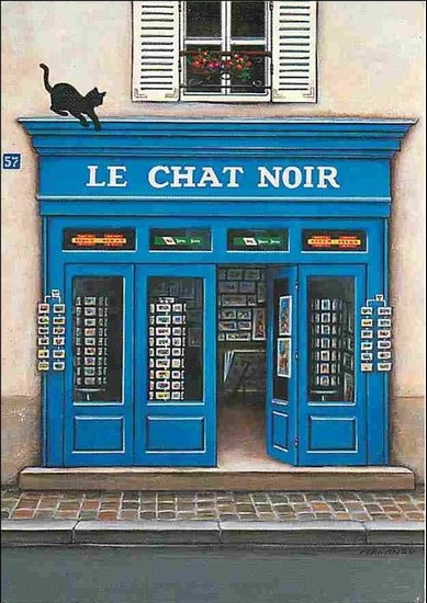 Le chat noir